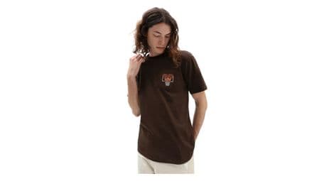 Vans x justin henry otw camiseta marrón / naranja