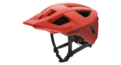 Casco smith session mips rojo