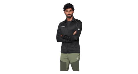 Giacca in pile Mammut Crag ML nera da uomo
