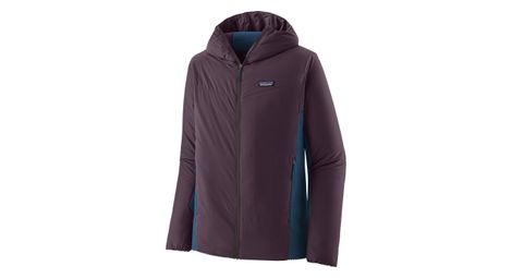 Chaqueta termica patagonia nano air light hybrid hoody morada