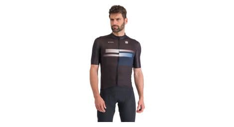Maillot manches courtes sportful gruppetto noir