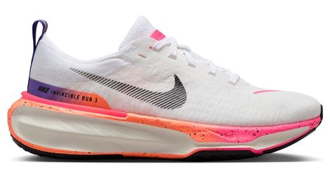 Zapatillas de running nike invicible 3 blanco / rosa