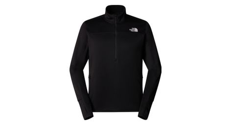The north face winter warm pro 1/4 zip polare black