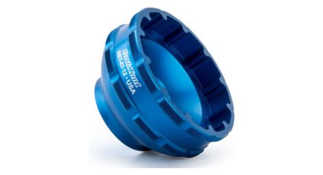 Attrezzo per movimento centrale park tool 12 tacche bbt-47 blu