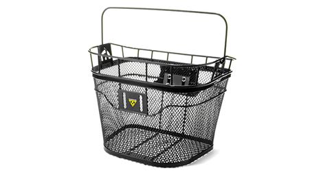 Topeak basket front black para ebike