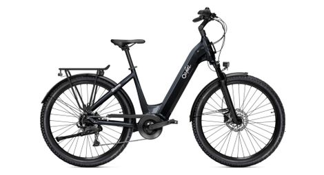 Vélo de Ville Électrique O2feel Duma Adventure 5.1 Shimano Cues 9V 730 Wh 27.5" Gris Météore