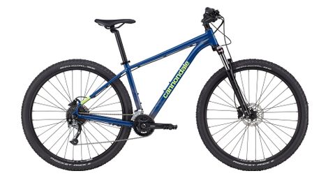 Vtt semi-rigide cannondale trail 6 29 shimano alivio/altus 9v 29 bleu abyss