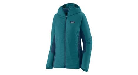 Patagonia nano air light hybrid hoody chaqueta termica para mujer azul