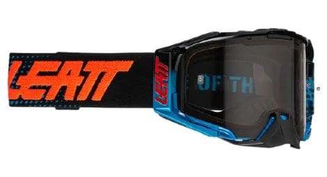 Leatt velocity 6.5 neon bluringe goggle lichtgrijs 58%