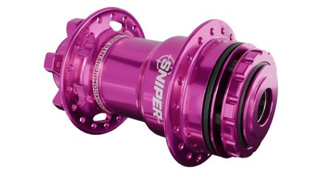 Moyeu Arrière SD-X Sniper Evo Pro HSX 15mm 36H Rose