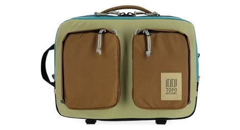 topo designs rucksack global briefcase 14l khaki blau