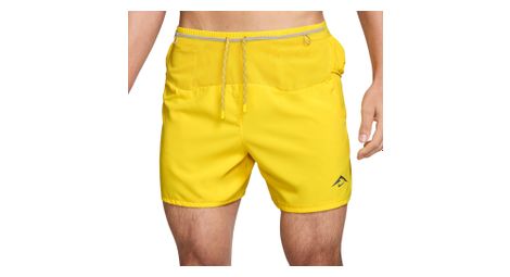 Pantalón corto nike dri-fit adv second sunrise 5in amarillo, hombre