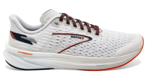 Brooks hyperion laufschuhe weiß orange herren 46