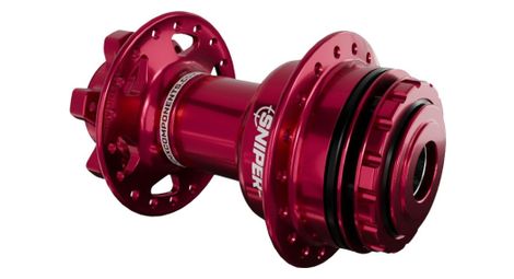 Moyeu Arrière SD-X Sniper Evo Air HSX 15mm 28H Rouge