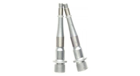Ht components evo+ pedals axle chromo stealth kit black