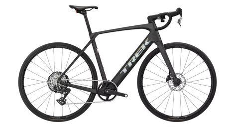 Bicicleta de carretera eléctrica Trek Domane+ SL 6 Sram Rival XPLR AXS 13V 360 Wh TQ 40 Nm 700 mm Negro mate Deep Smoke 2027
