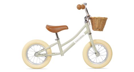 Fabricbike mini classic - vélo d'enfant sans pédales  12  light sand