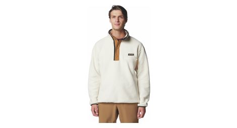Columbia helvetia ii half snap fleecejacke beige herren