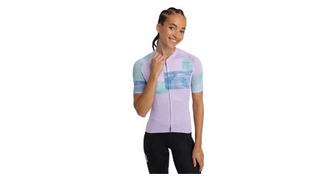 Maillot vélo ultraléger femme cyclisme m3 radiant pourpre