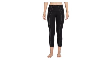 Nike yoga dri-fit 3/4 tights damen schwarz