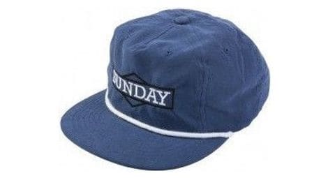 Casquette sunday cornestone rope unstructured bleu - couleur - bleu