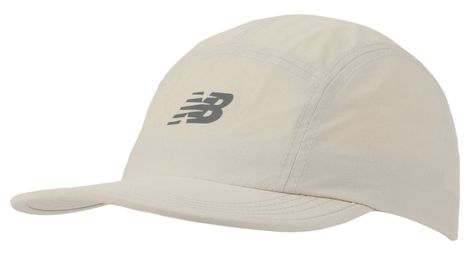 New balance 5 panel everyday trainer cap beige