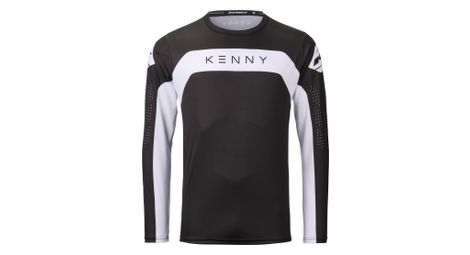 Maillot manches longues enfant kenny elite noir/blanc