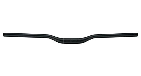 Reverse lead mtb bar 31.8mm rise 25mm 770mm black