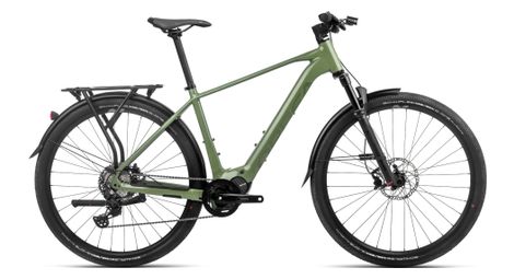 Orbea kemen 30 bicicleta de trekking eléctrica shimano deore 10s 540 wh 29'' verde urbano