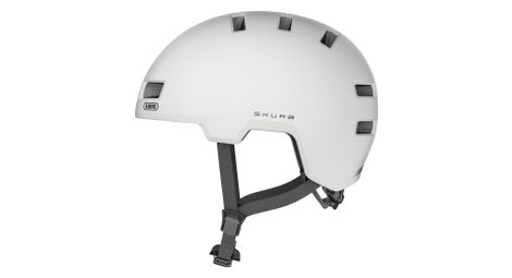 Abus skurb helmet pearl white