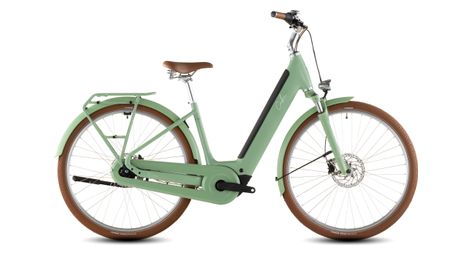Vélo de Ville Électrique Cube Aruba Hybrid 600 Easy Entry Shimano Nexus 5V 600 Wh 700 mm Vert Cactus 2026