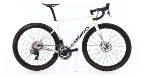 Produit reconditionné · specialized tarmac s-works carbone axs 12v · blanc / vélo de route / specialized | bon état