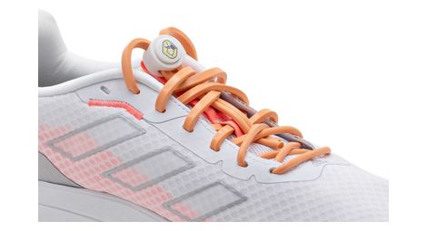 Lacets Elastiques Course Running Confort Optimal en Silicone - rose saumon