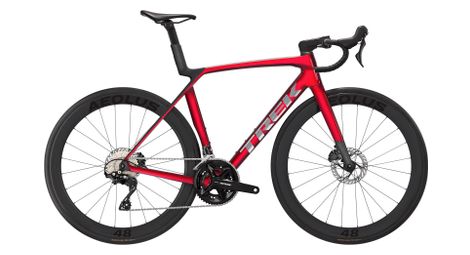 trek madone sl 5 pro road bike with shimano 105 12 speed drivetrain 700 mm gloss fury red gen 8 2027