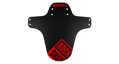 rockshox mtb fenders black oxy red