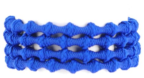 XTENEX  Special Running - Lacets autobloquant - Bleu Royal - 75 cm