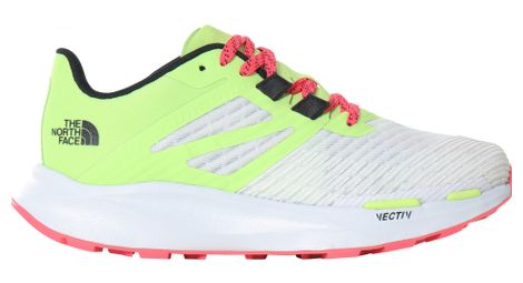 Chaussures de running the north face vectiv eminus blanc jaune rose femme