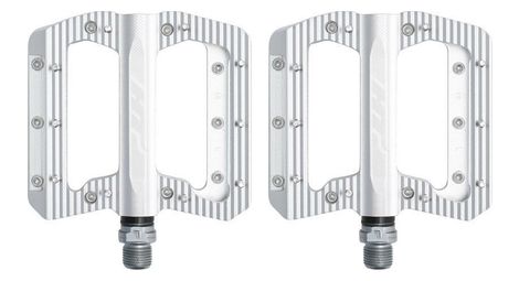 Paar Flache Pedale Ans01 Silber