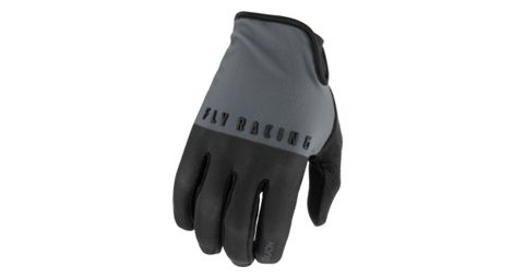 Gants longs fly racing media gris noir