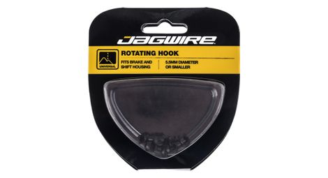 Crochets Rotatifs JAGWIRE Shift Standard + Durite de Frein Noir