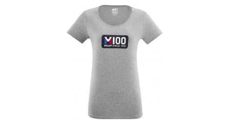 T shirt millet m100 femme gris