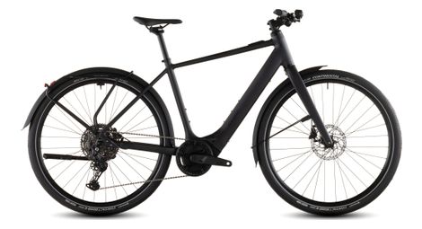 Vélo Fitness Électrique Cube Editor Hybrid Pro 400X FE Shimano Cues 11V 400 Wh 700 mm Noir Coal 2026
