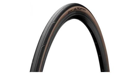 Pneu continental ultra sport iii 700x28c pliable noir/marron