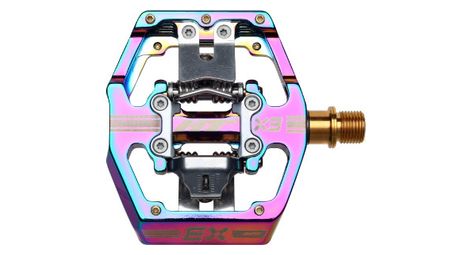 Pedali automatici ht components x3t oil slick