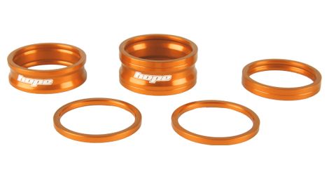 Kit entretoises de direction hope space doctor aluminium orange