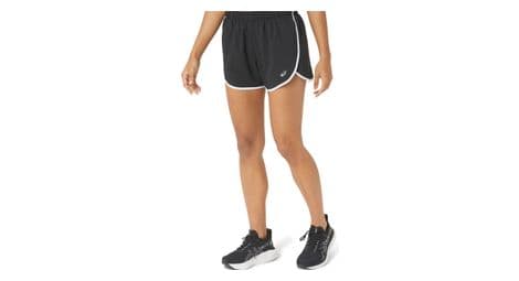 Short asics run icon noir femme