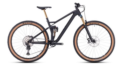 Cube stereo one22 hpc ex volledig geveerde mtb shimano xt 12s 29'' carbon grijs zwart 2023