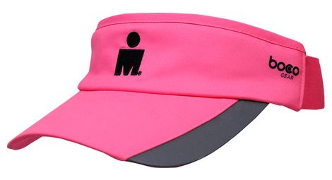 Visière ironman mdot peak rose