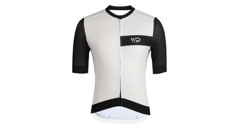 Maillot de cyclisme homme DRAFT blanc/noir