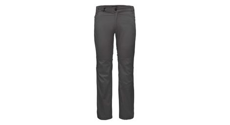 Pantalon d escalade homme black diamond credo gris carbon